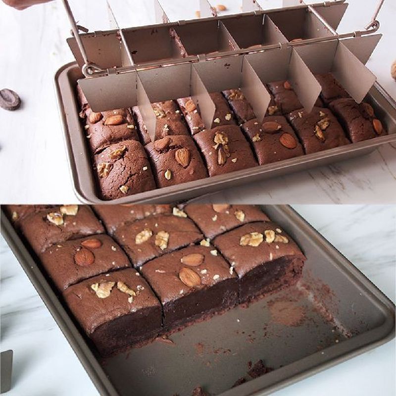 Square Baking Tools Chocolate Cake Mold Brownie Baking Pan