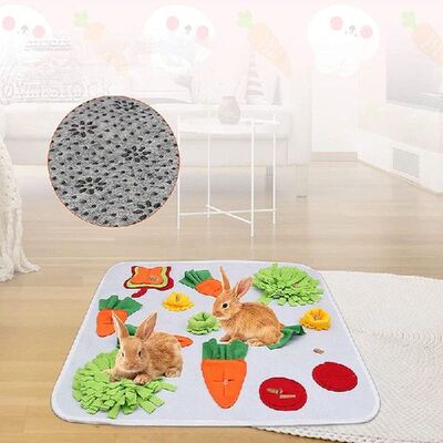 Washable Sniffing Training Blanket Pet Snuffle Mat Dog Slow