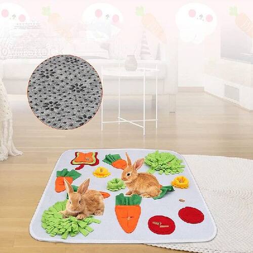 Washable Sniffing Training Blanket Pet Snuffle Mat Dog Slow