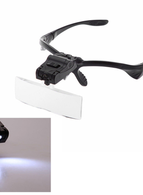 Headband Eye RepMagnifier 2 LED Light 1.0/1.5/2.0/2.5/3.5X G