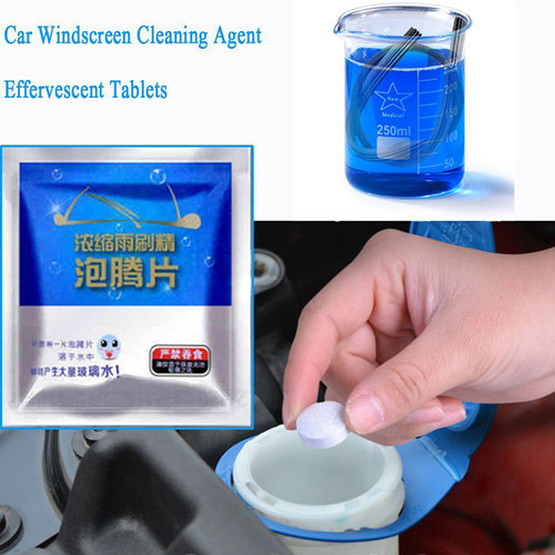 10pcs/set Auto Car Windshield Glass Wash Cleaning Concentrat