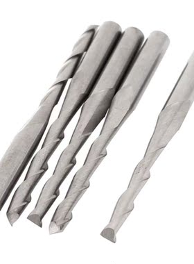 5 pcs 2 mm x 22 mm Cutting tool 3,175 mm Shank 2 Flutes Cutt