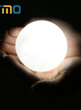 ITimo Moon Lamp Rechargeable Home Decor With Wood Holder