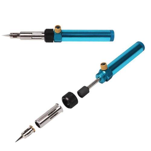 Switch Gas Iron safety Cordless Pen Burner Butane Blow Torch