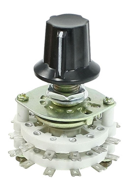 Band Channael Rotary Switch 2P11T 2 Pole 11 Position Dual De