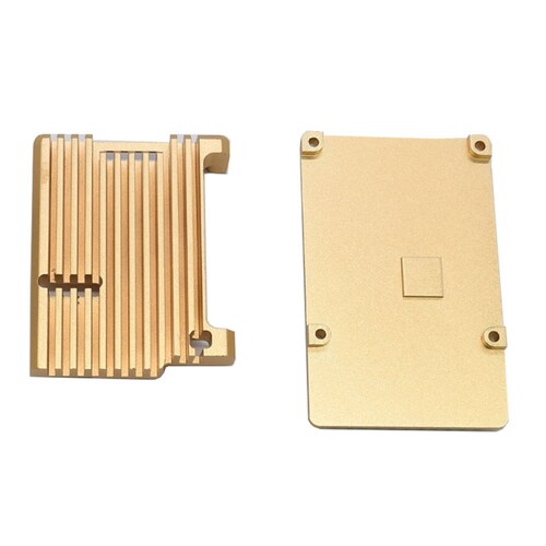 For Raspberry Pi 4 Model B Protective Armor Aluminum Alloy C