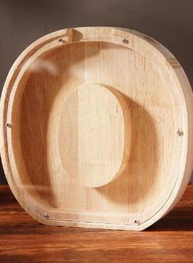 Piggy Bank Letter Shaped Money Box Large Enough Burly