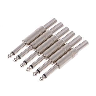6 Pcs 6.35mm 1/4