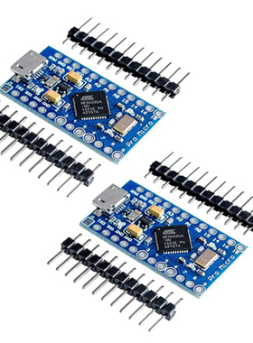 2 set FOR Leonardo Pro Mini ATmega32U4 5V/16MHz Replace ATme