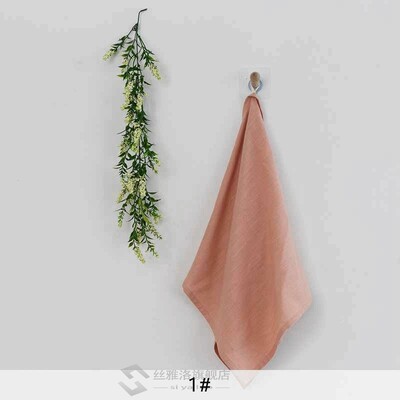 MCAO Stripe viscose linen bath towel solid color bacterial-r