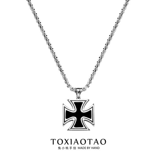 德国铁十字徽章项链德意志挂件品