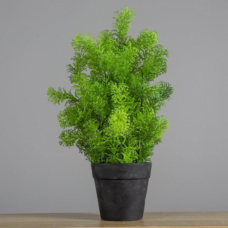 绿韵 一件代发金鱼草仿真绿植小盆景 人造植物 室内绿植花卉 盆栽,家居饰品,仿真植物盆景,淘宝优惠券,粉丝福利购,淘宝优惠卷