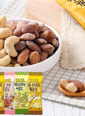 盒BRB韩国芭仁蜂原汤姆农蜂蜜奶油扁桃仁芥末杏味混合坚果场年货