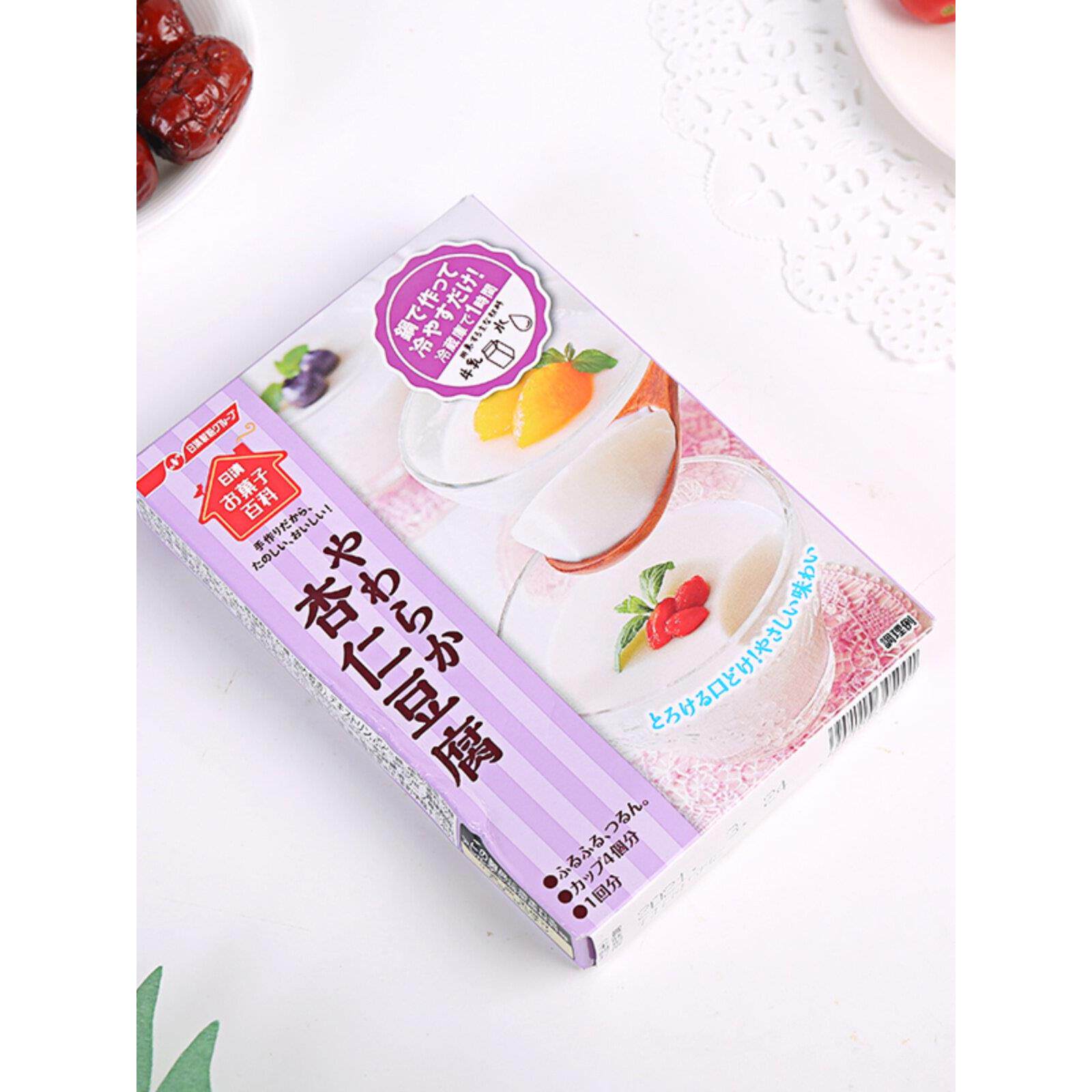 上海杏货日本原装日清焦糖奶黄布丁粉现果冻5粉5gIAO预拌粉仁豆腐