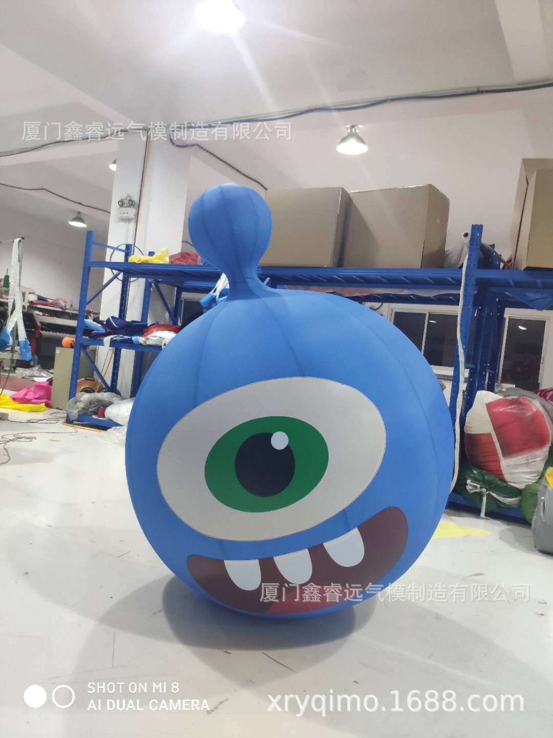 PVC注水大型卡通不倒翁儿童款