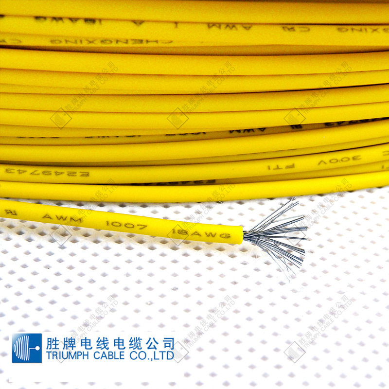 胜牌1007系列家装工程常用电线UL1007-24A LED内部引线 E249743