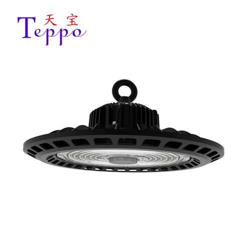 新款微波光控感应LED工矿灯外壳100WUFO飞碟灯外壳工矿灯外壳