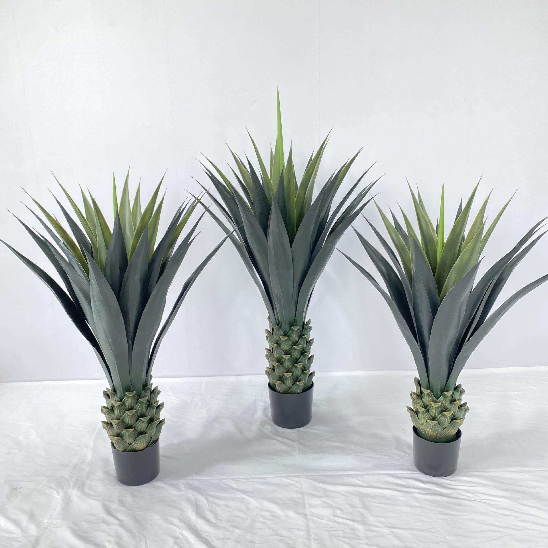 仿真剑麻菠萝麻龙舌兰绿植盆栽假植物客厅家居室内装饰落地摆件