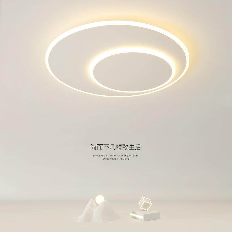 主卧室灯温馨led吸顶灯客厅书房灯现代简约极简客人房间灯睡房灯