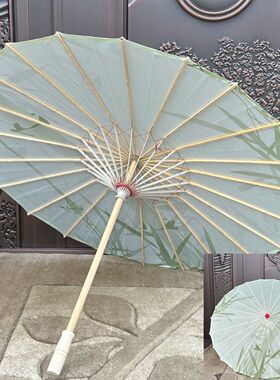 中式国风雨古风油纸伞古