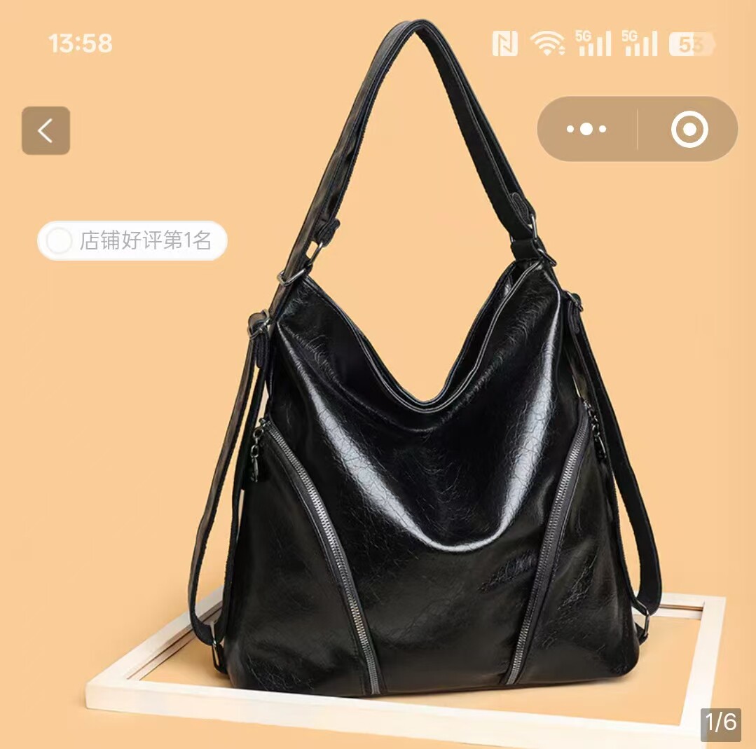 今泽意大利出口女包时尚简约高级感单肩包女士轻奢质感休闲斜挎包