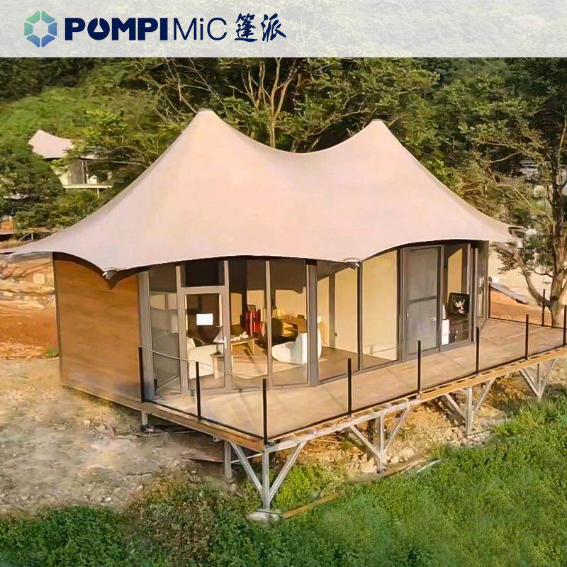 野奢景区度假高端星空帐篷一室一厅乡村文旅豪华酒店住宿账篷