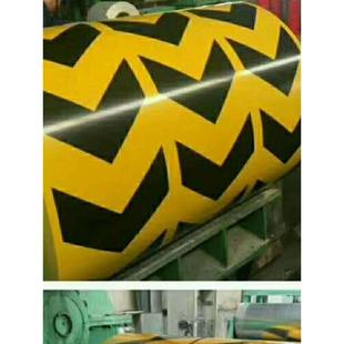警示带彩钢板彩钢卷警示条板厂家 制过磅 踢脚板护角警示带定