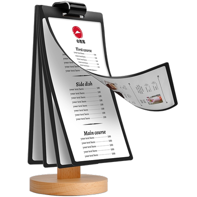 翻页酒水牌北欧实木更高档