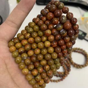 一物一图天然战国红玛瑙手链 精美时尚单圈男女款战国红手串拉丝