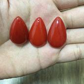 天然四川凉山南红玛瑙吊坠水滴项链天然柿子红满色满肉项链吊坠