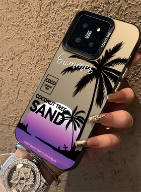 紫色夕阳适合小米14pro手机壳男款小米13创意24新款小米12/11高级感红米k70pro个性防摔k60保护套红米note13