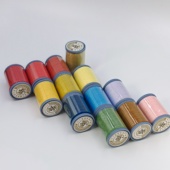 0.1mm南美蜡线细如发丝80米极细南美蜡线三股圆蜡绳DIY手工编织