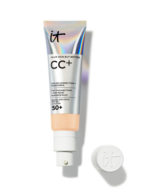 IT COSMETICS依科美 经典遮瑕款小银管CC霜粉底液32ml SPF50