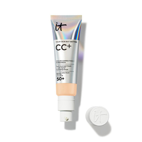 IT COSMETICS依科美 经典遮瑕款小银管CC霜粉底液32ml SPF50