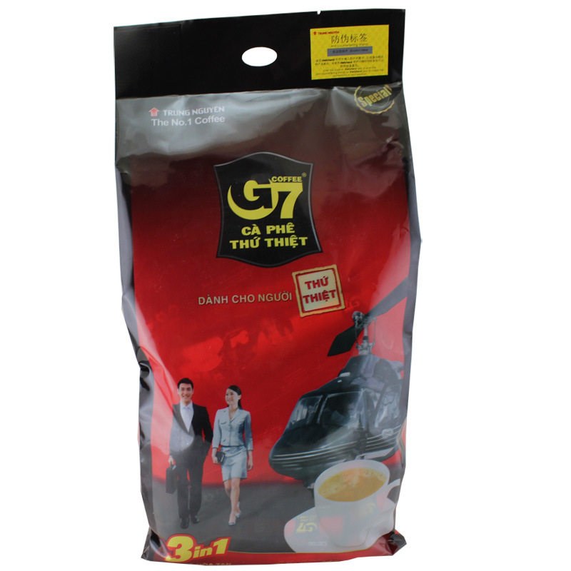越南原装进口g7三合一咖啡 G7咖啡100条1600g大包原味速溶咖啡粉