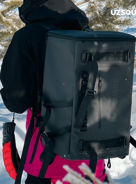 UZSQUARE 未限 户外滑雪单板方包背包 [附赠鞋包]