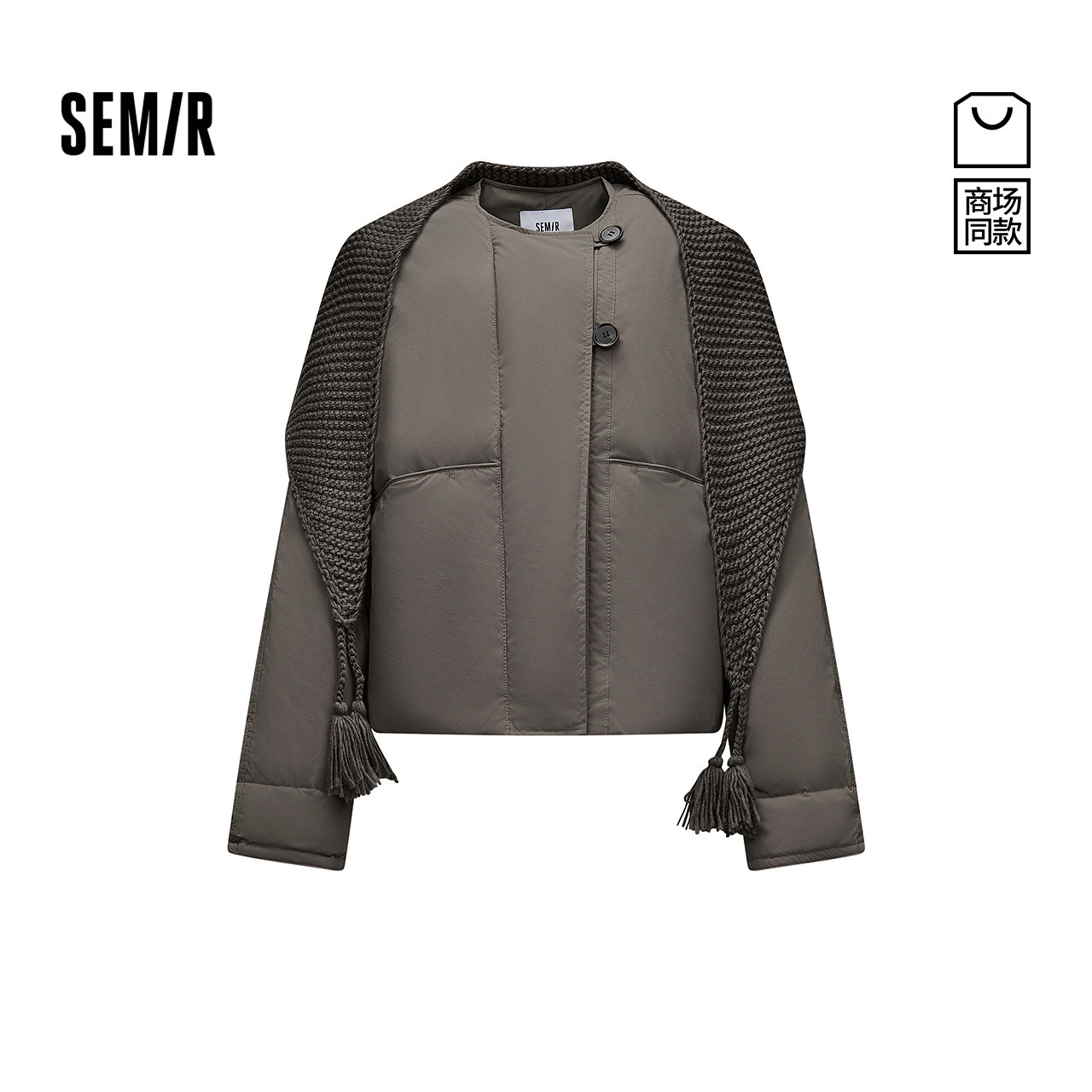 森马羽绒服女冬季女款羽绒90绒2025新款复古女士外套商场同款外套