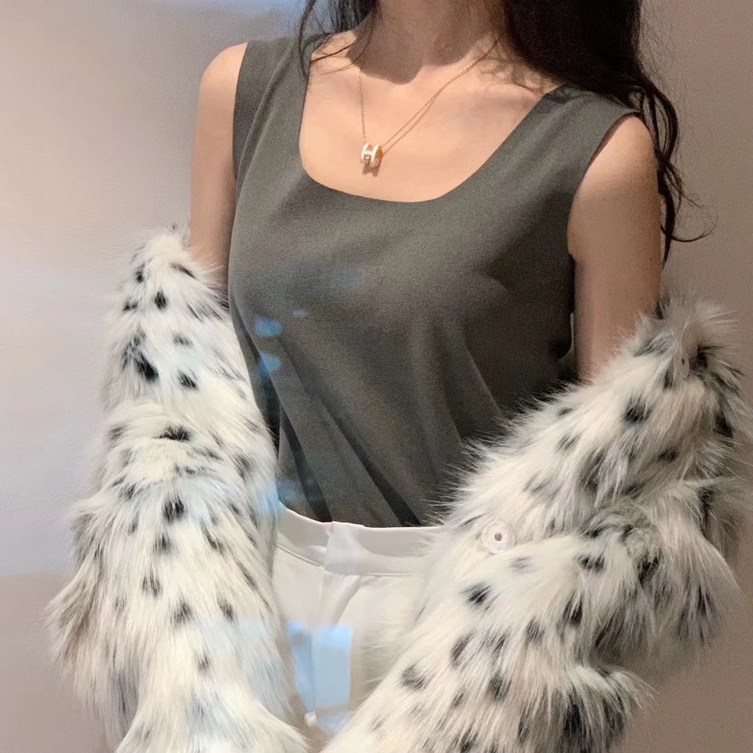 俞兆林一片式德绒秋衣打底衫小背心