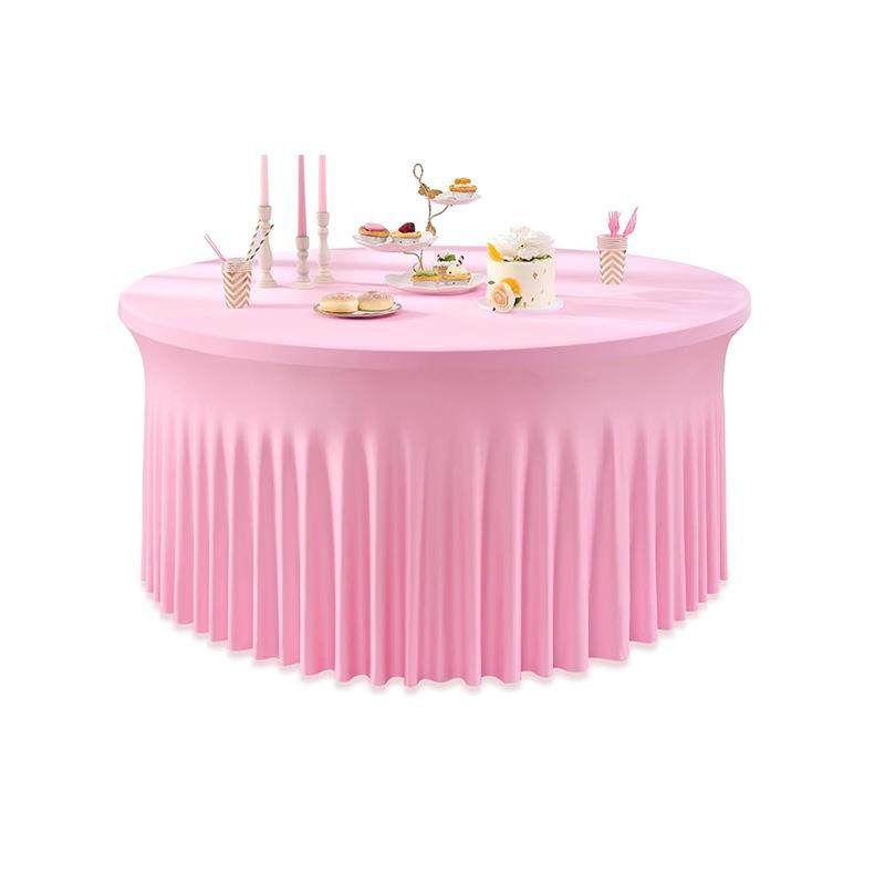 四季通用欧美款式加厚一体防尘涤纶桌布酒店台布裙摆大圆桌布,节庆用品/礼品,桌裙蓬蓬纱,淘宝优惠券,粉丝福利购,淘宝优惠卷