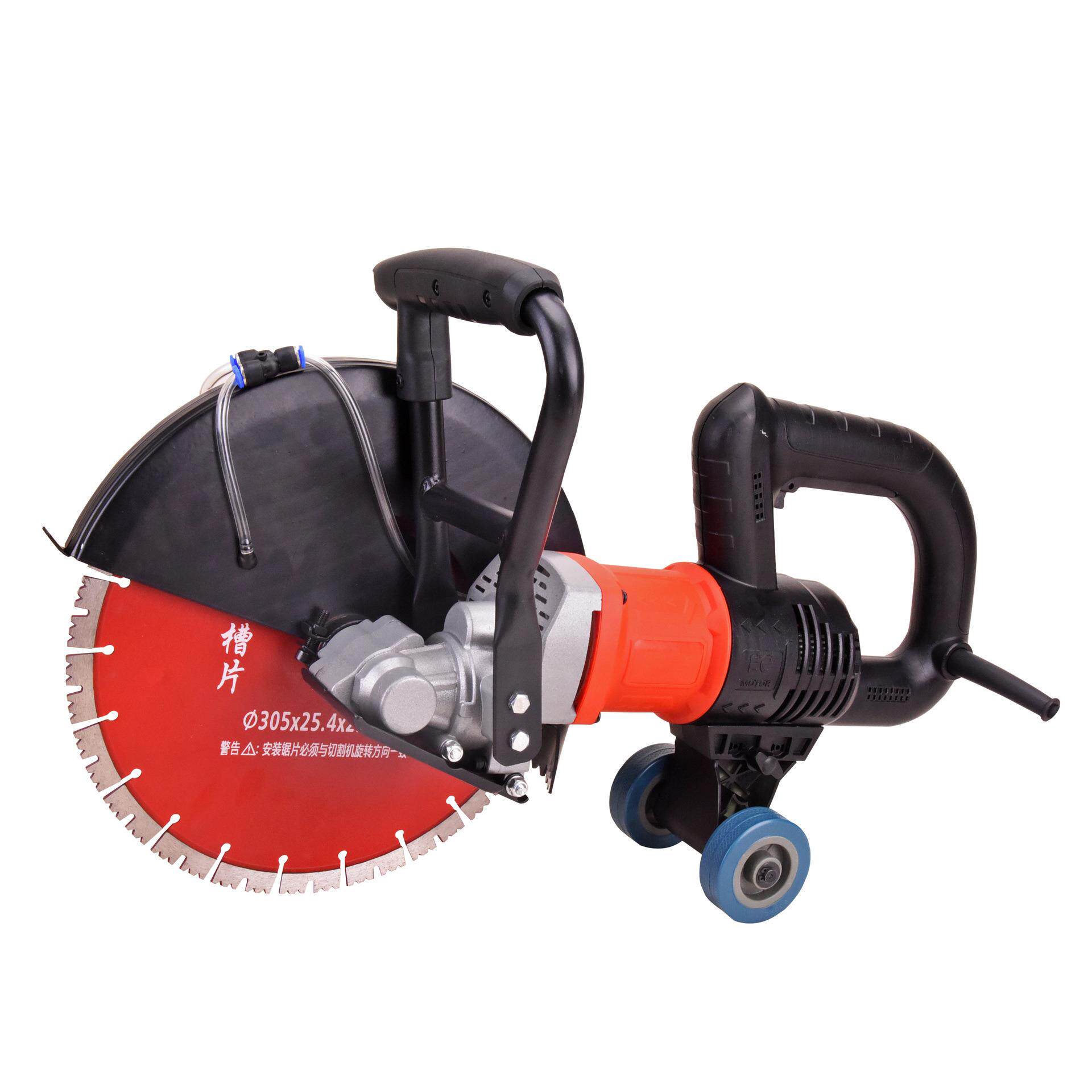 无刷大功率开槽机切割机混凝土线盒无尘手持水电安装墙壁角磨机改