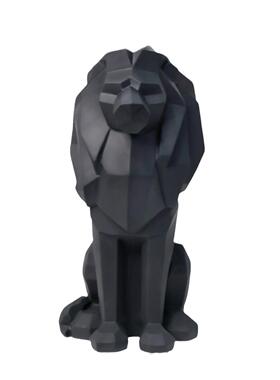 北欧几何狮子摆件创意树脂工艺品家居客厅办公室样板房装饰品礼品