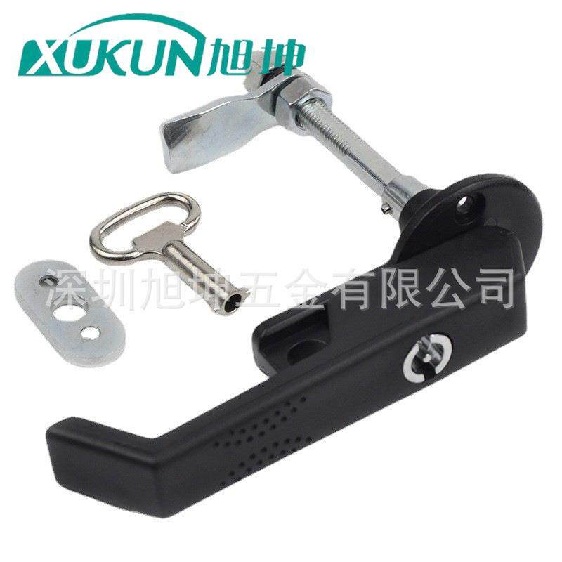 桥型塑料把手锁U型把手锁把手可任意旋转门锁厚门板用L型手柄锁,基础建材,机械门锁,淘宝优惠券,粉丝福利购,淘宝优惠卷