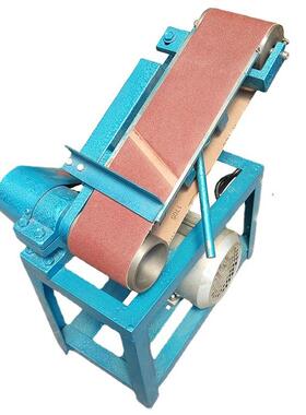 915立卧两用平整物件去毛刺可调角度砂光机打磨机抛光机砂带机