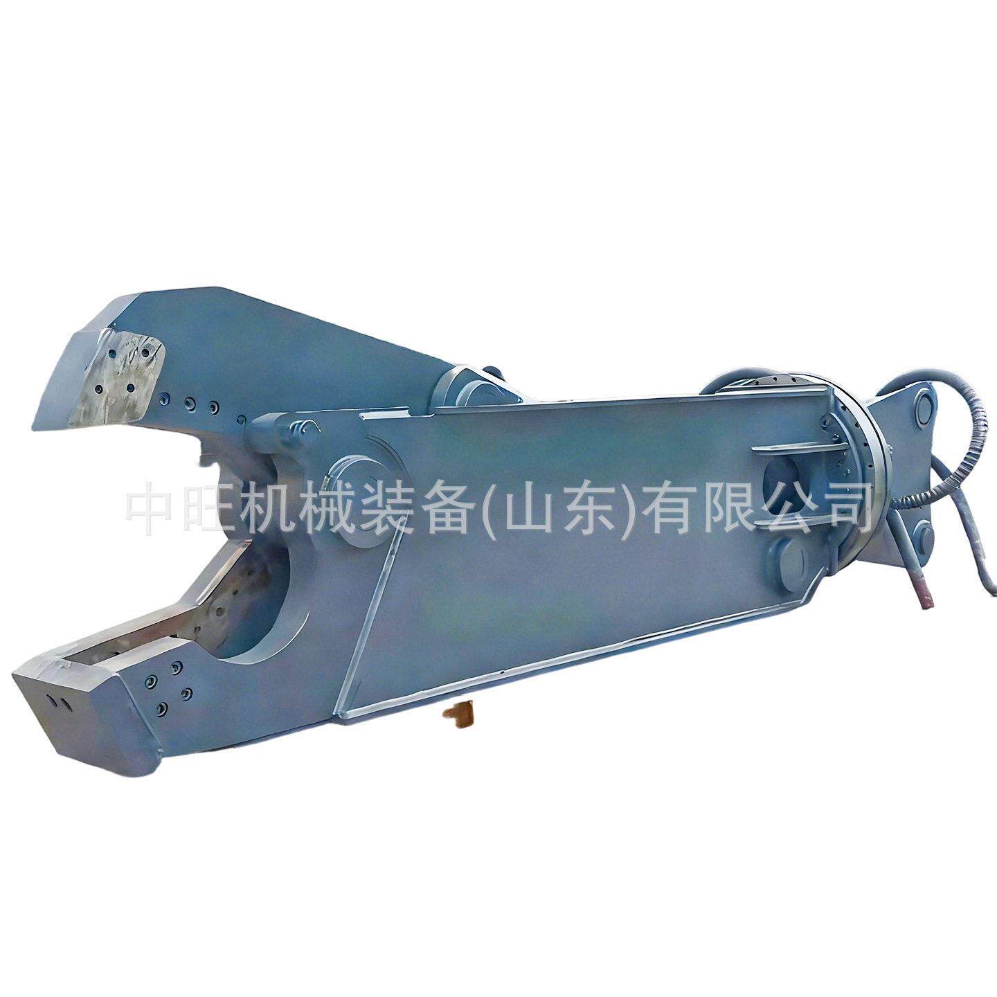 挖掘机鹰嘴剪废钢报废车拆解剪钢结构厂房多吨位拆除剪切钳