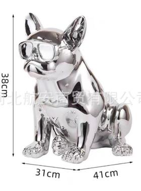 现代简约创意树脂工艺品摆件样板房售楼处卡通可爱树脂摆件儿童房