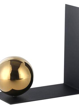 简约现代书挡书架摆件玄关客厅酒柜电视柜办公室轻奢样板房装饰品