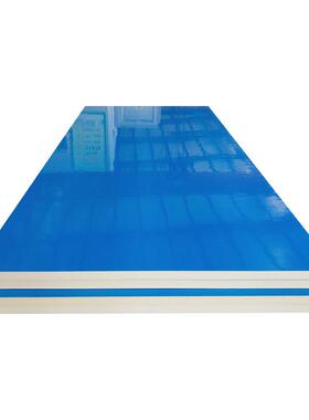 100厚B1级阻燃聚氨酯发泡板复合板冷库吸音保温聚氨酯板PU