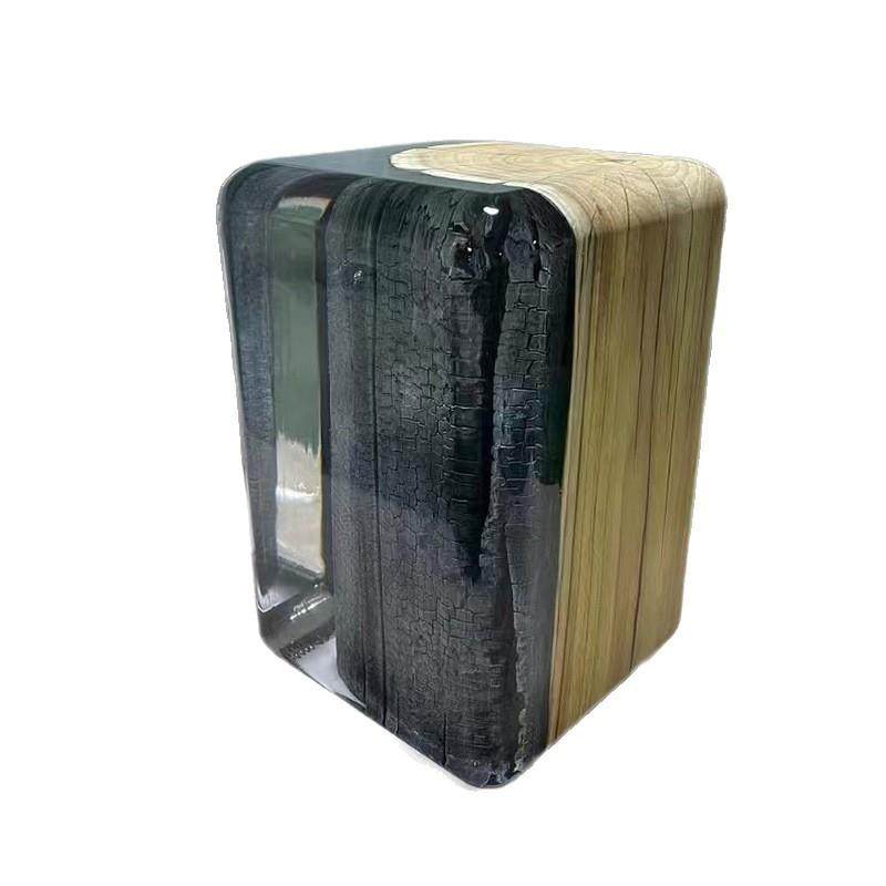 环氧透明树脂墩子枣木软装饰品艺术坐墩铂晶凳子木墩亚克力家具,商业/办公家具,茶台/茶桌,淘宝优惠券,粉丝福利购,淘宝优惠卷