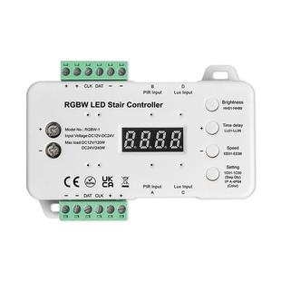 主线款人体感应控制器带光感RGBW七彩台阶智能LED灯条楼梯灯控制