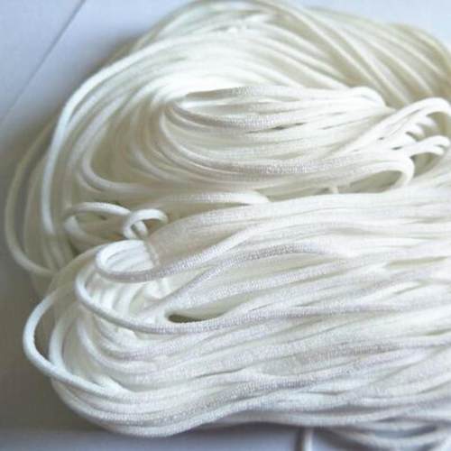 厂家供应n95口罩耳绳锦纶高弹力耳带一次性口罩松紧带现货